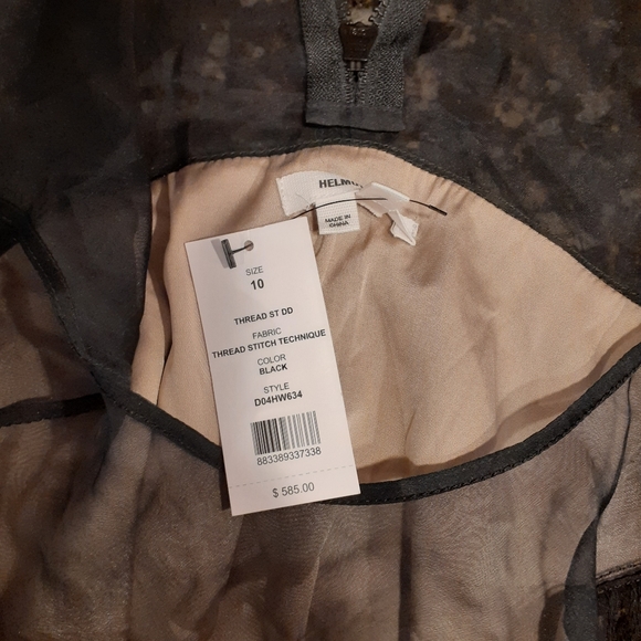 Nwt Helmut Lang Silk Dress - Picture 5 of 6